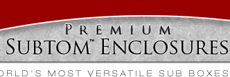 Custom Subwoofer Enclosures